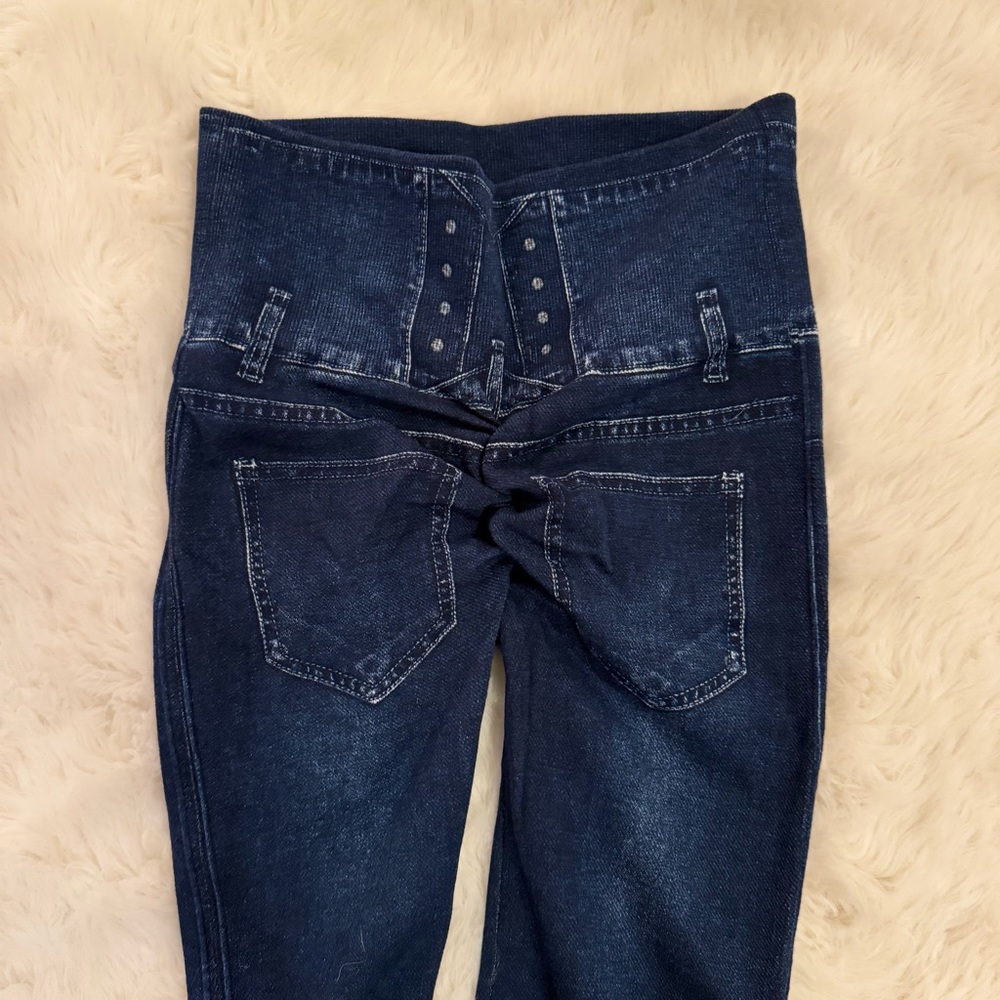 DENIM PRINT JEGGING